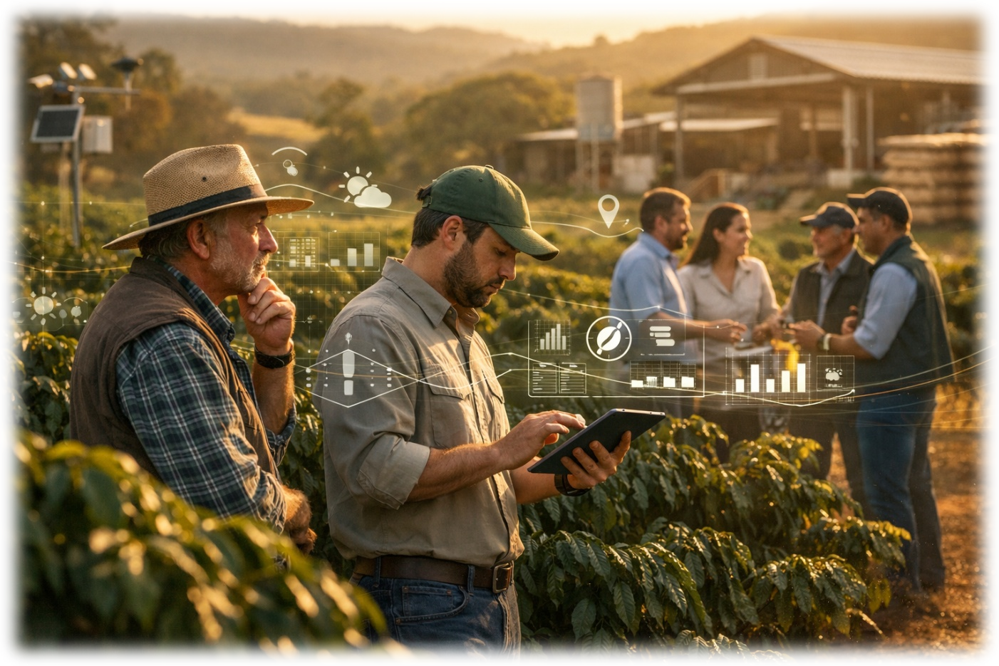 Contexto de operação rural com foco em decisão
